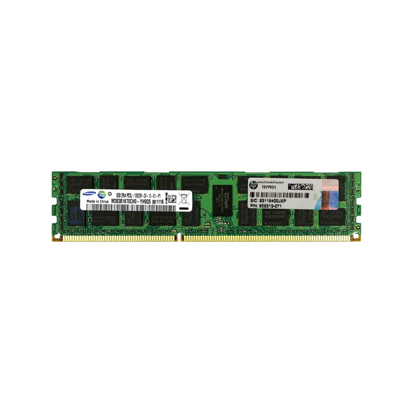 4GB PC3L-12800U (DDR3 Low-Power-1600Mhz, 1RX8) Desktop PC RAM (Used)