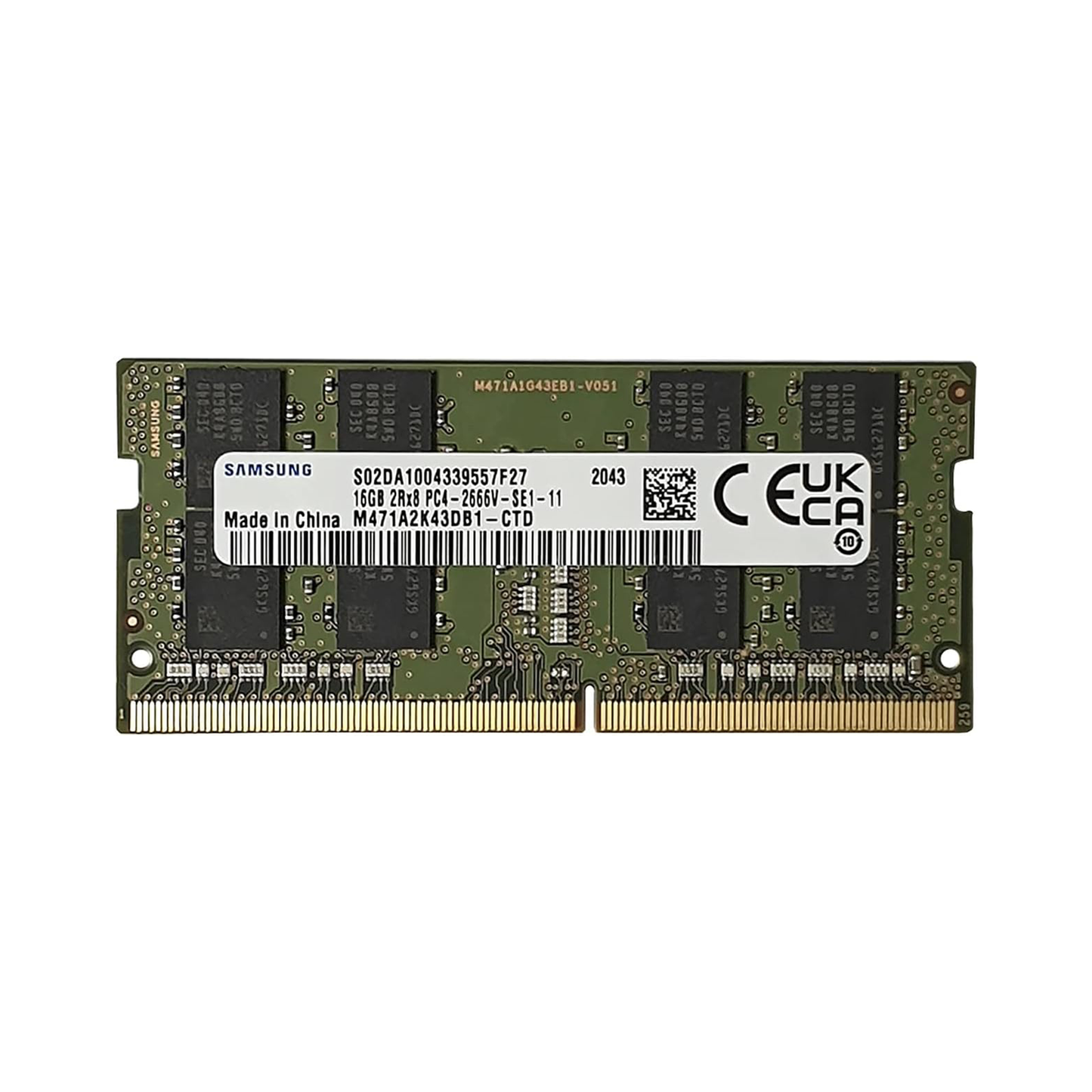 16GB DDR4 2666MHz PC4-21300 Laptop RAM (Used)
