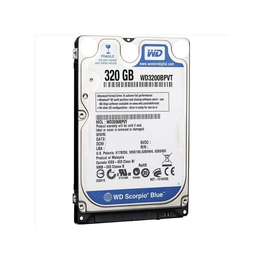 320GB Laptop Hard Drive (Used)