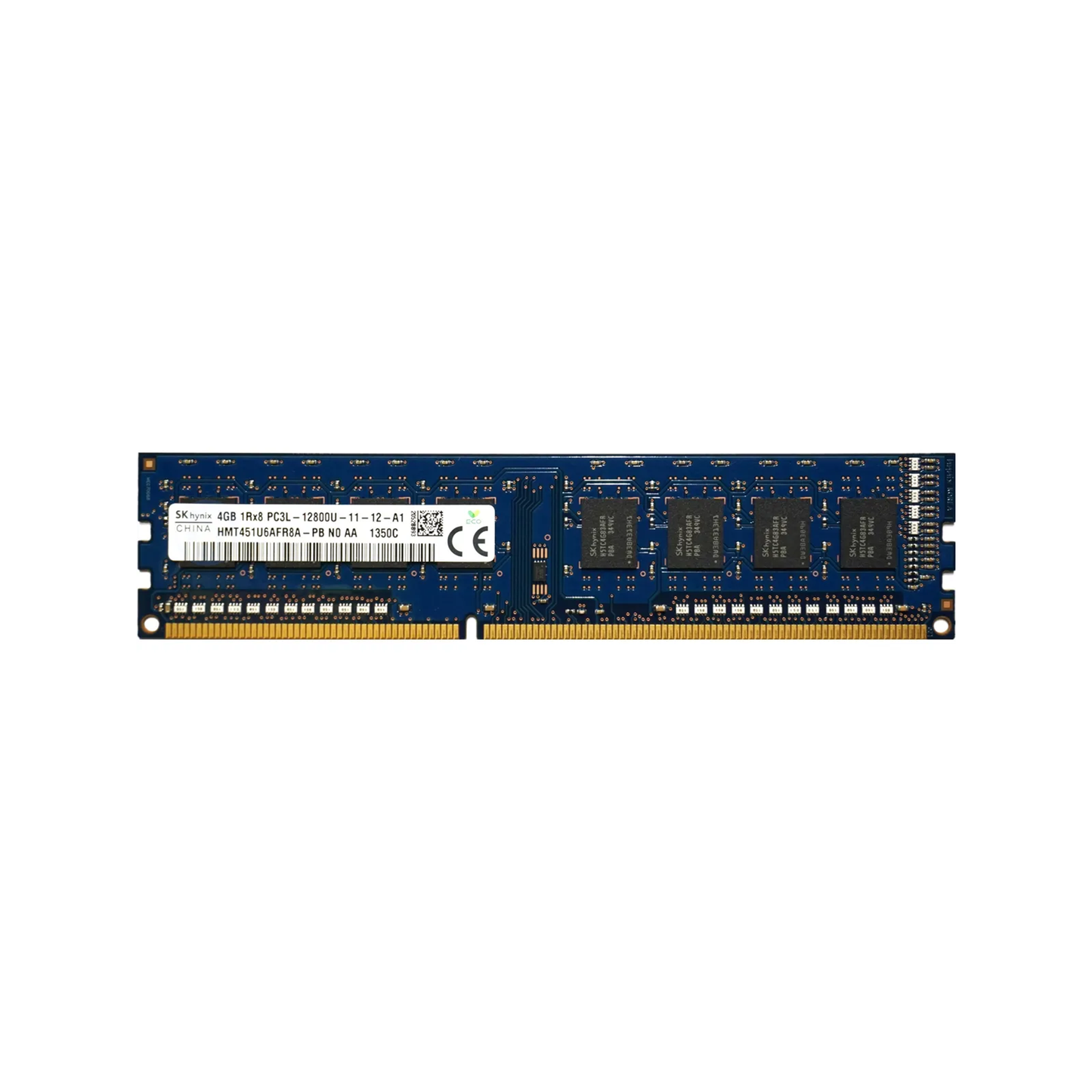 4GB PC3L-12800U (DDR3 Low-Power-1600Mhz, 1RX8) Desktop PC RAM (Used)