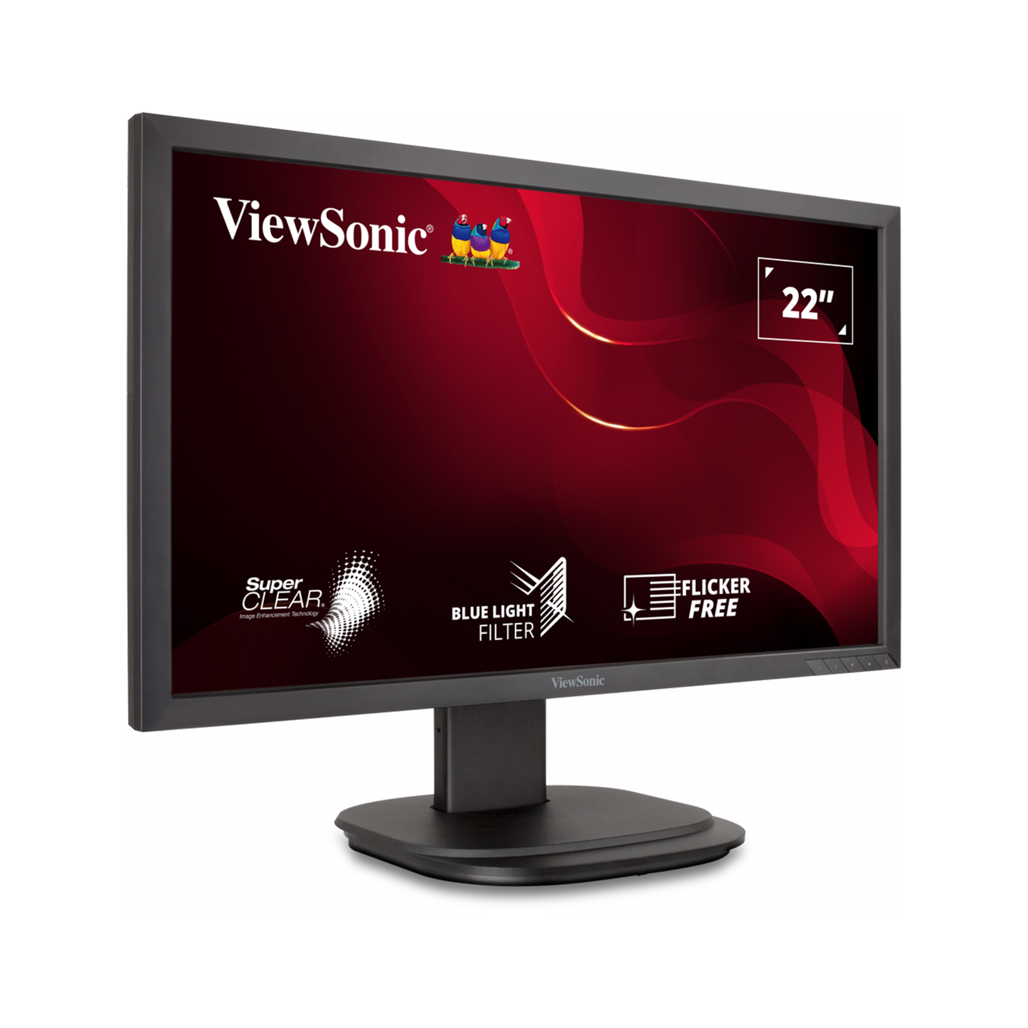 ViewSonic VG2239Smh-2 22" (21.5" Viewable) Full HD Monitor (Renewed)