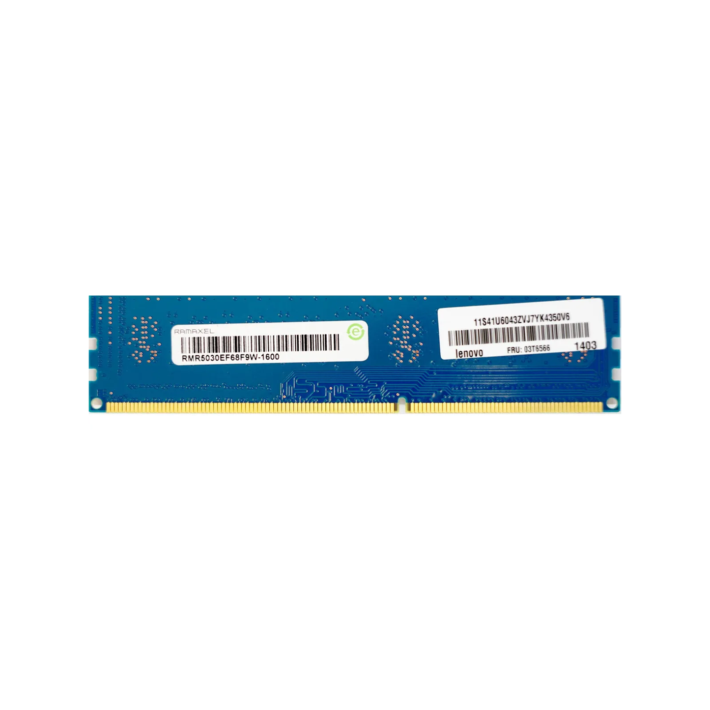 4GB PC3L-12800U (DDR3 Low-Power-1600Mhz, 1RX8) Desktop PC RAM (Used)