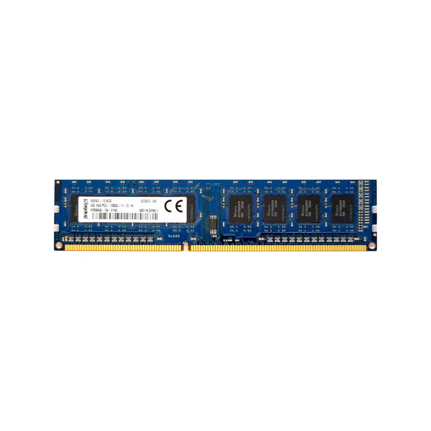 4GB PC3L-12800U (DDR3 Low-Power-1600Mhz, 1RX8) Desktop PC RAM (Used)