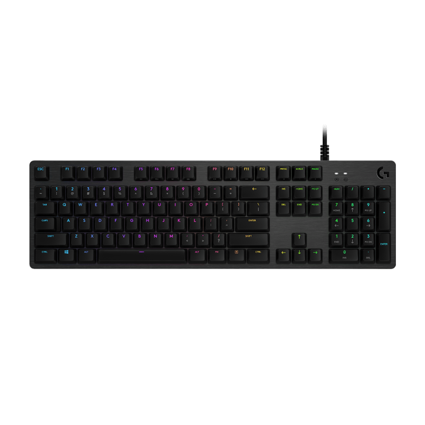 لوحة مفاتيح الألعاب الميكانيكية Logitech G512 Carbon Lightsync RGB باللغة الإنجليزية