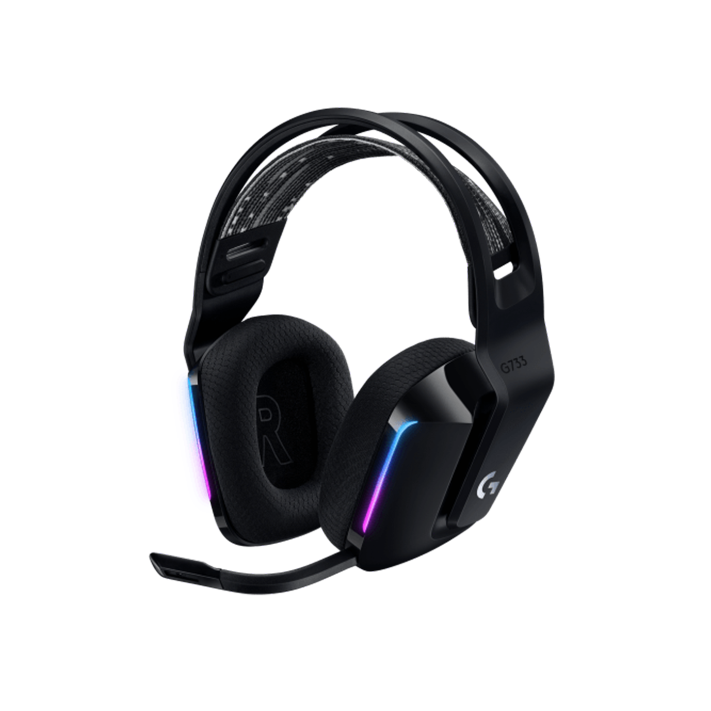سماعة الألعاب اللاسلكية لوجيتك G733 لايت سبيد RGB