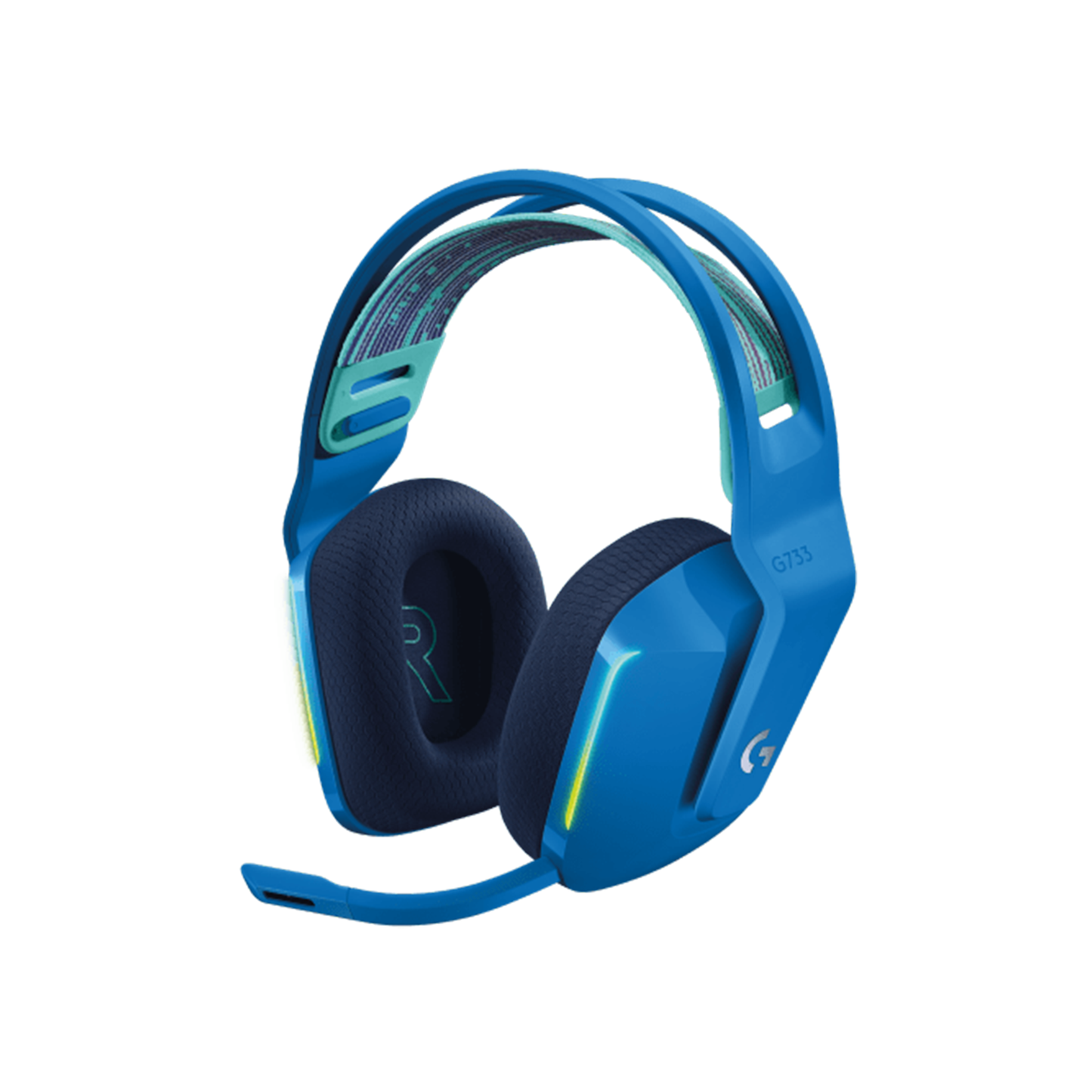سماعة الألعاب اللاسلكية لوجيتك G733 لايت سبيد RGB