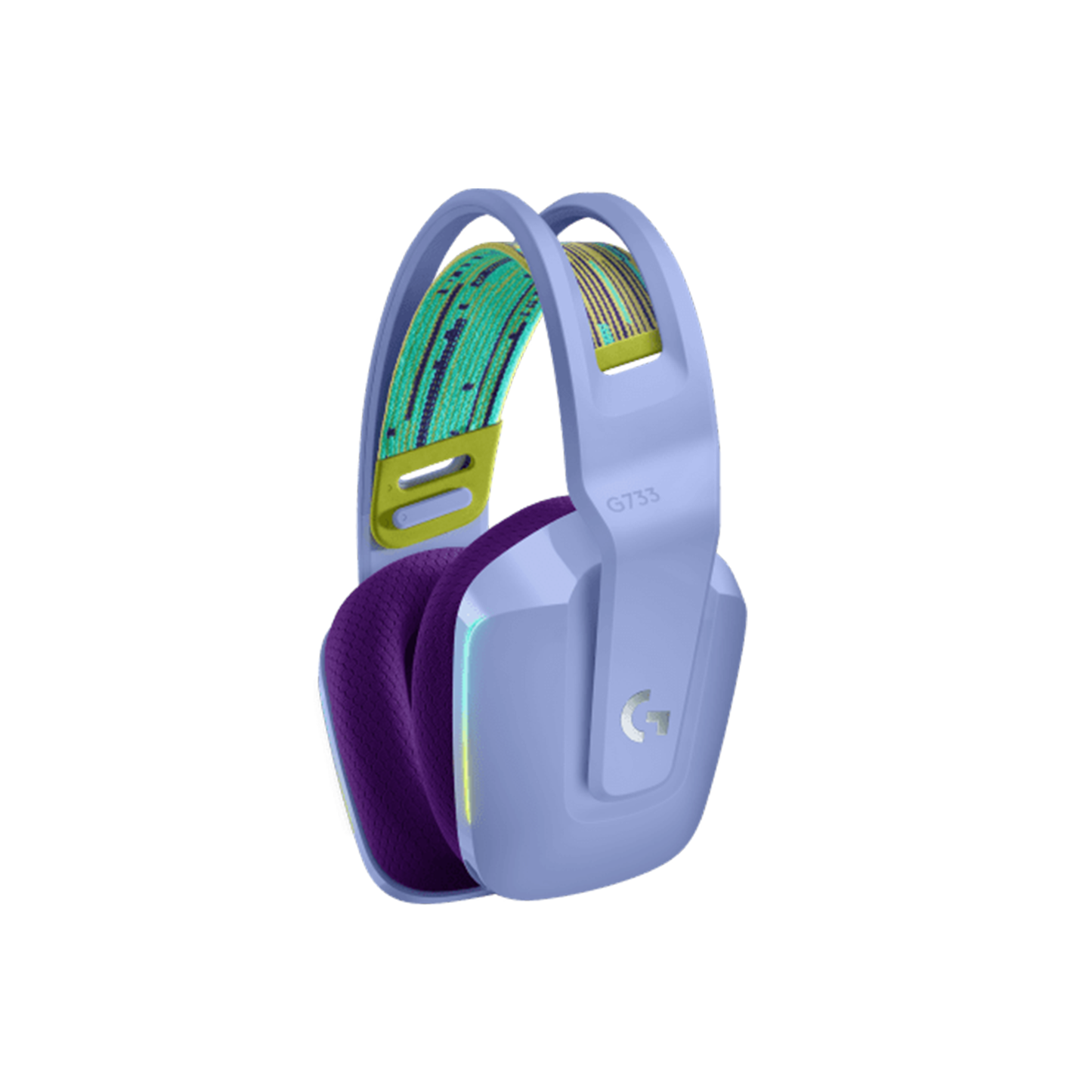 سماعة الألعاب اللاسلكية لوجيتك G733 لايت سبيد RGB