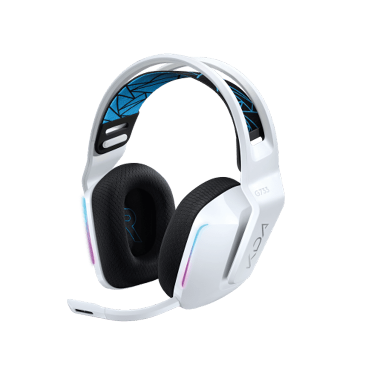 سماعة الألعاب اللاسلكية لوجيتك G733 لايت سبيد RGB
