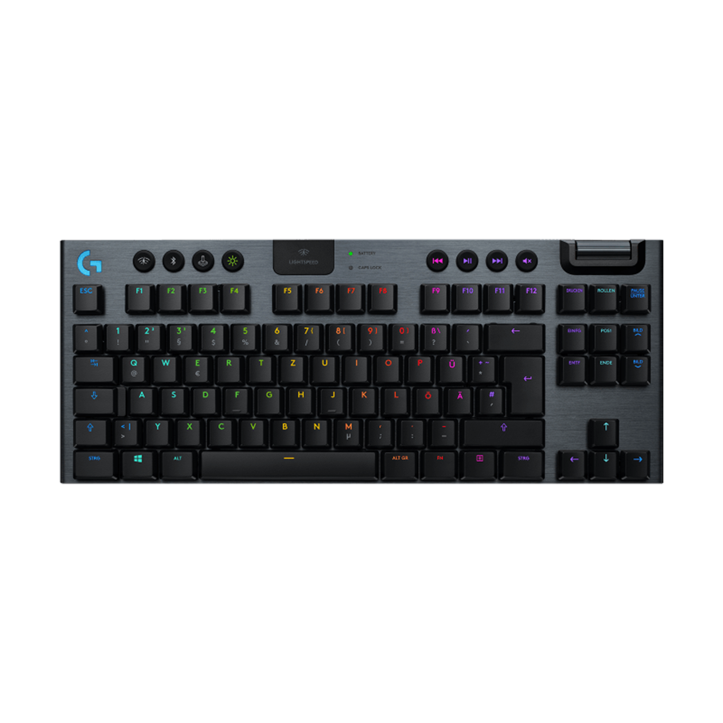 لوحة مفاتيح الألعاب اللاسلكية لوجيتك G915 TKL Tenkeyless Lightspeed