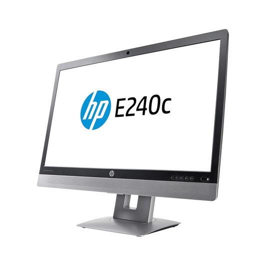 HP EliteDisplay E240c 23.8" Video Conferencing Monitor (Renewed)