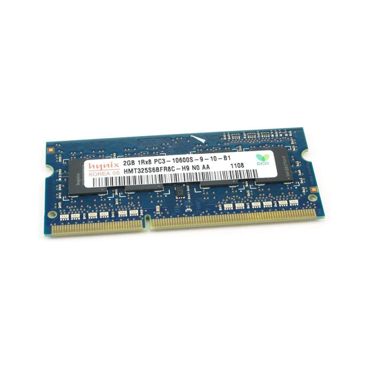 2GB PC3-10600S (1RX8, DDR3-1333MHz) Laptop RAM (Used)