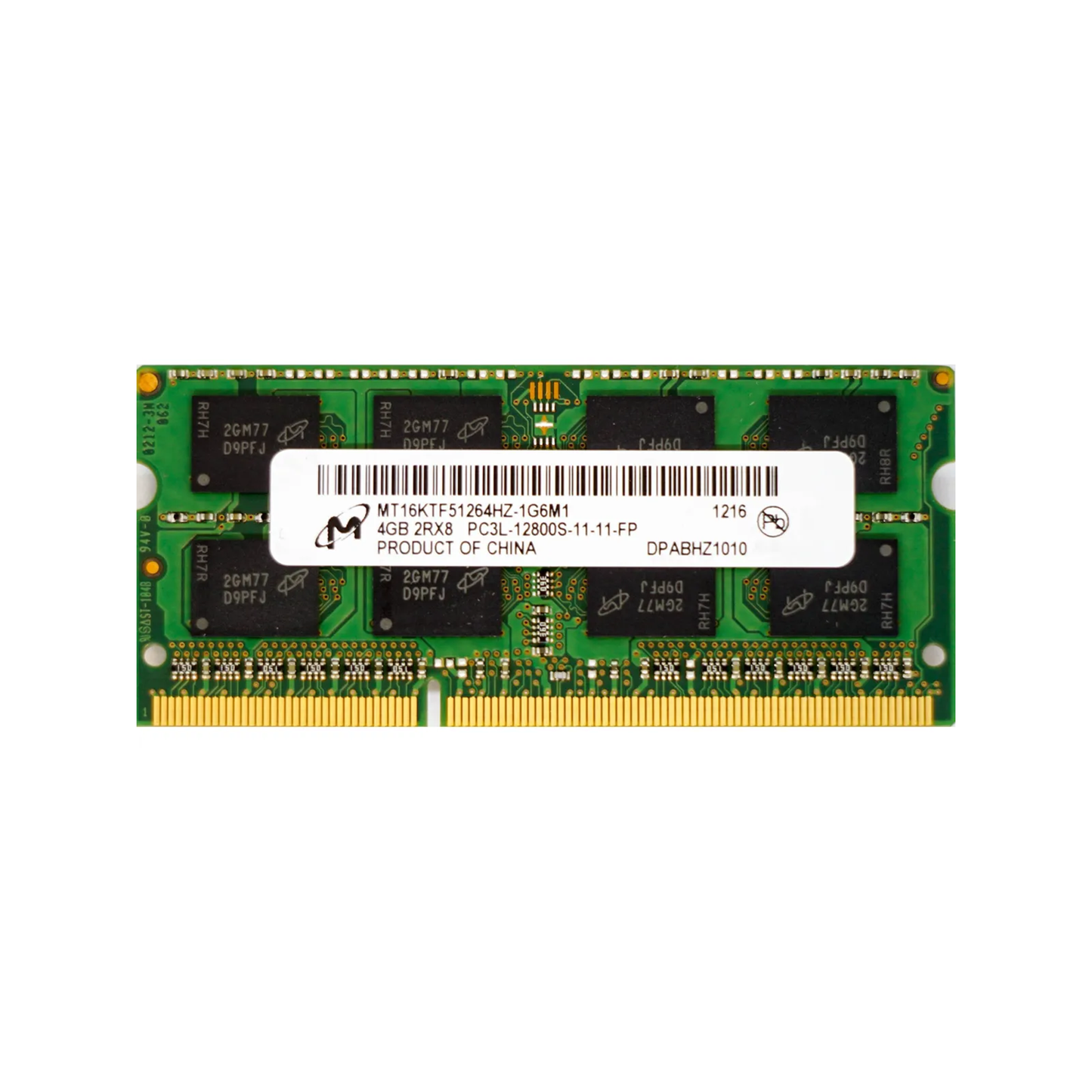 RAM 4GB DDR3L 1600 MHz CL11 Laptop Memory (Used)