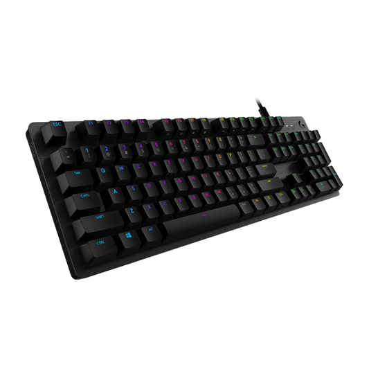 لوحة مفاتيح الألعاب الميكانيكية Logitech G512 Carbon Lightsync RGB باللغة الإنجليزية