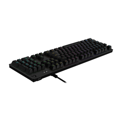 Logitech G513 Carbon Lightsync RGB Mechanical Gaming Keyboard with Palmrest