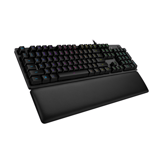 لوحة مفاتيح الألعاب الميكانيكية Logitech G513 Carbon Lightsync RGB مع مسند راحة اليد